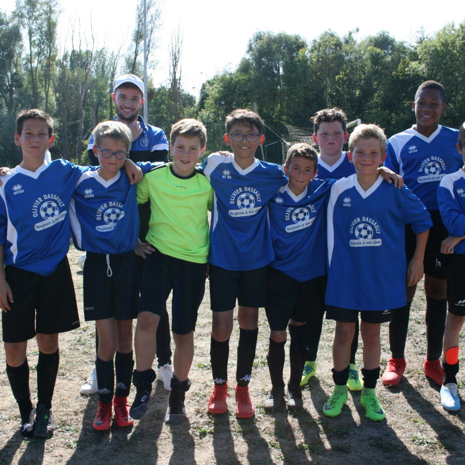 Equipe u13B à Angy le 21 septembre 2019